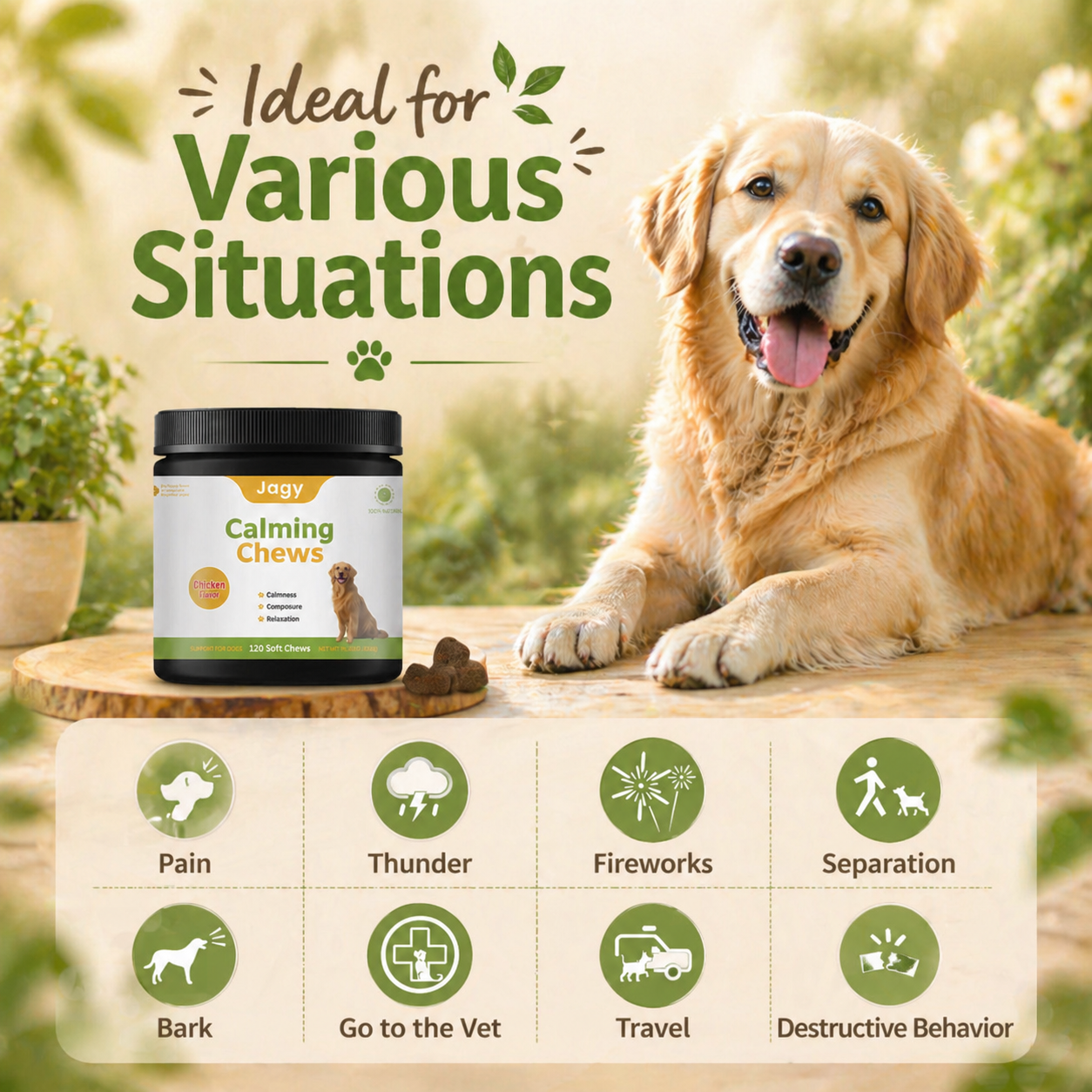 Jagy Relax Chews for Dogs