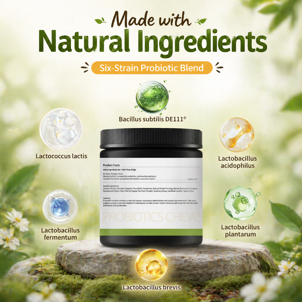 Jagy Natural Probiotic Chews for Dogs