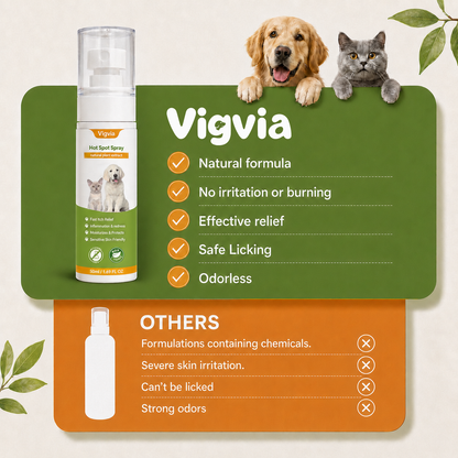VIGVIA Hot Spot Spray for Pets