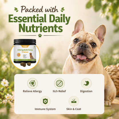 Jagy Omega-3 Allergy Relief Chews for Dogs