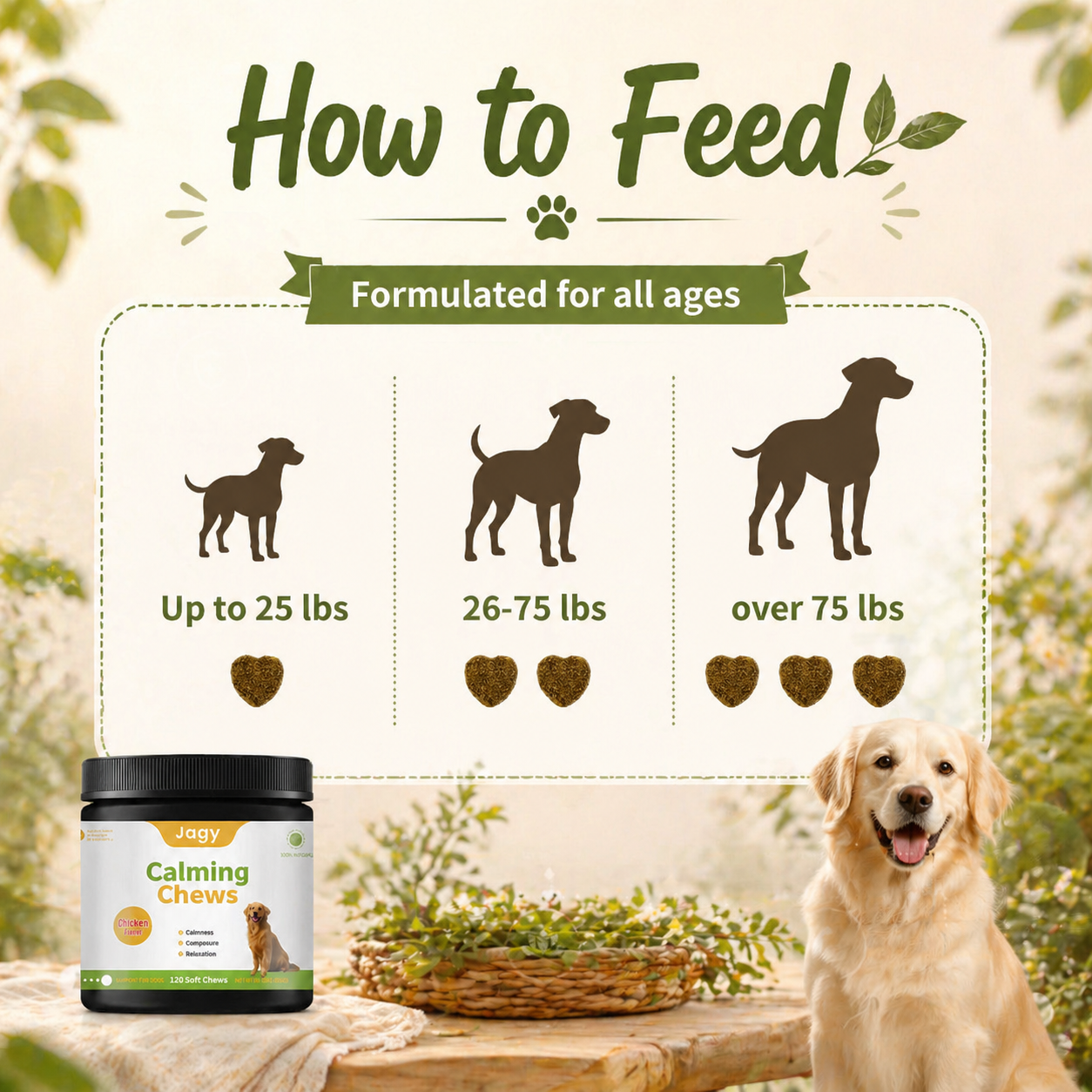 Jagy Relax Chews for Dogs