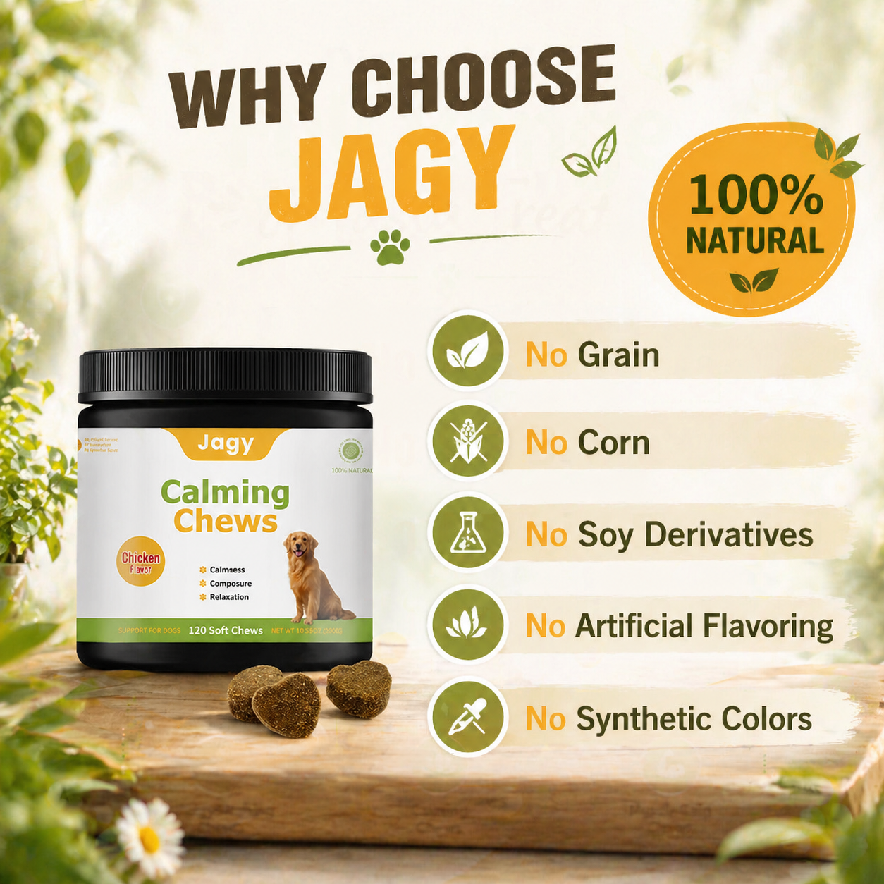 Jagy Relax Chews for Dogs