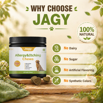 Jagy Omega-3 Allergy Relief Chews for Dogs
